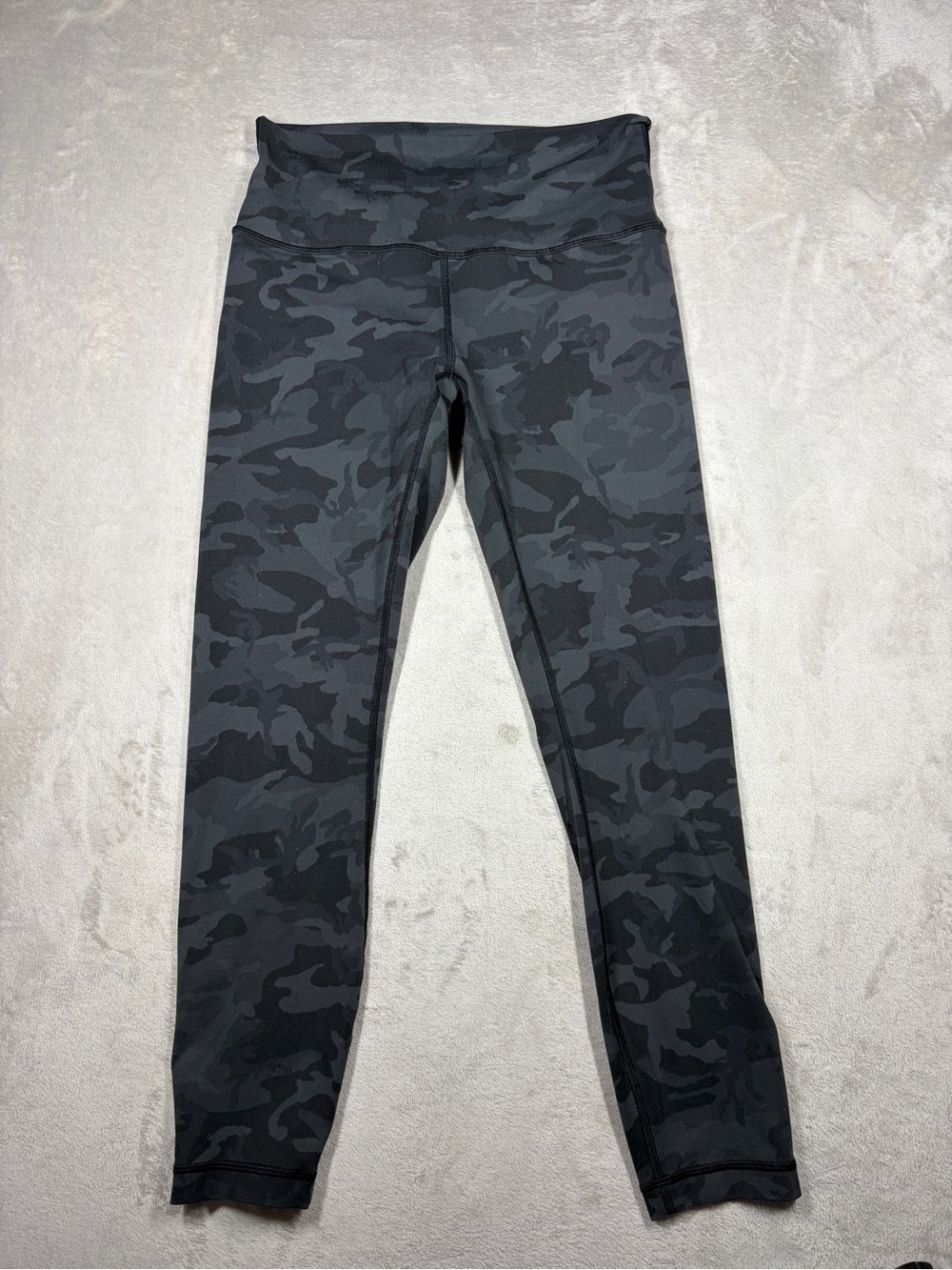 Lululemon Wunder Under High-Rise Full-On Luon Incognito Camo Grey Leggings 8